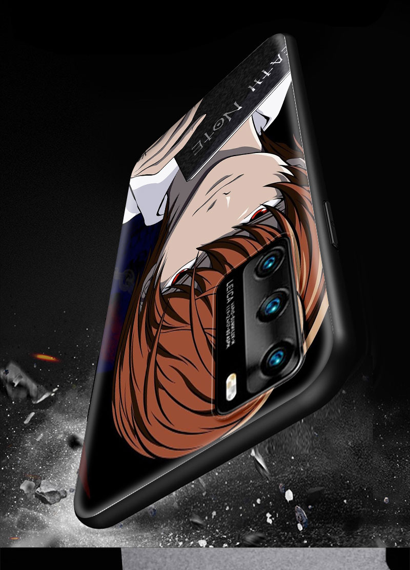 Luxury Phone Cover for Huawei P30 P40 Lite P Smart Z Y6 Y7 Case for Honor 9X Pro 8X Play 9A Soft Shell Death Note