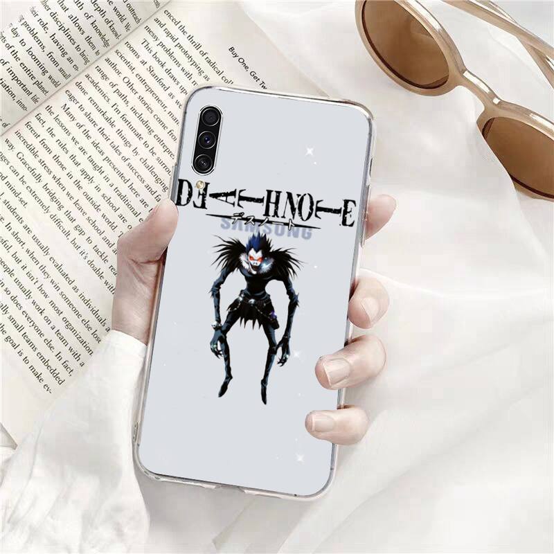 death note Phone Case Transparent for Samsung A71 S9 10 20 HUAWEI p30 40 honor 10i 8x xiaomi note 8 Pro 10t 11