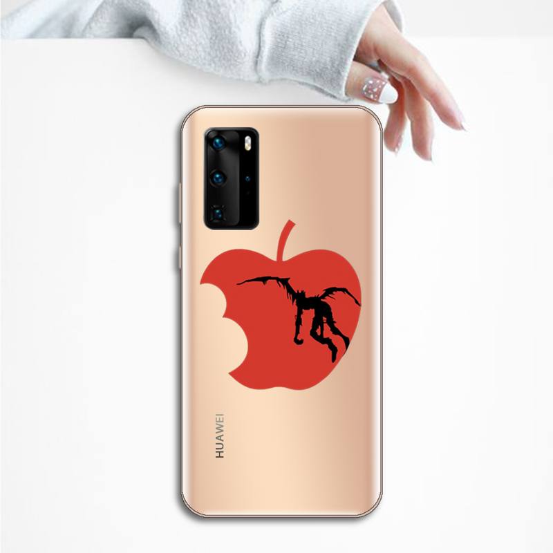 Manga Anime DN Death Note Ryuk Phone Case Transparent for Huawei P honor 8 10i 20 30 40 smart 2019