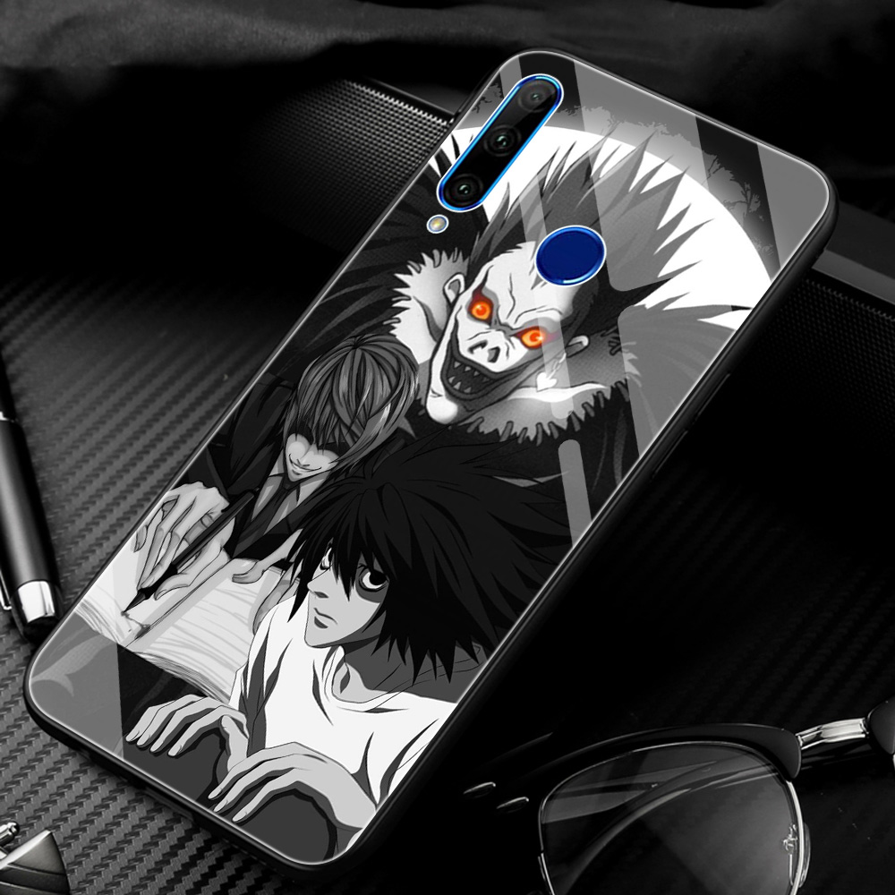 Rem And Misa Anime DN Death Note Painted Glass Case for Huawei P30 P20 Lite P40 Pro P Smart Z Y7 2019 Honor 8X Tempered Phone Cover Shell Rem And Misa Anime DN Death Note Painted Glass Case for Huawei P30 P20 Lite P40 Pro P Smart Z Y7 2019 Honor 8X Tempered Phone Cover Shell
