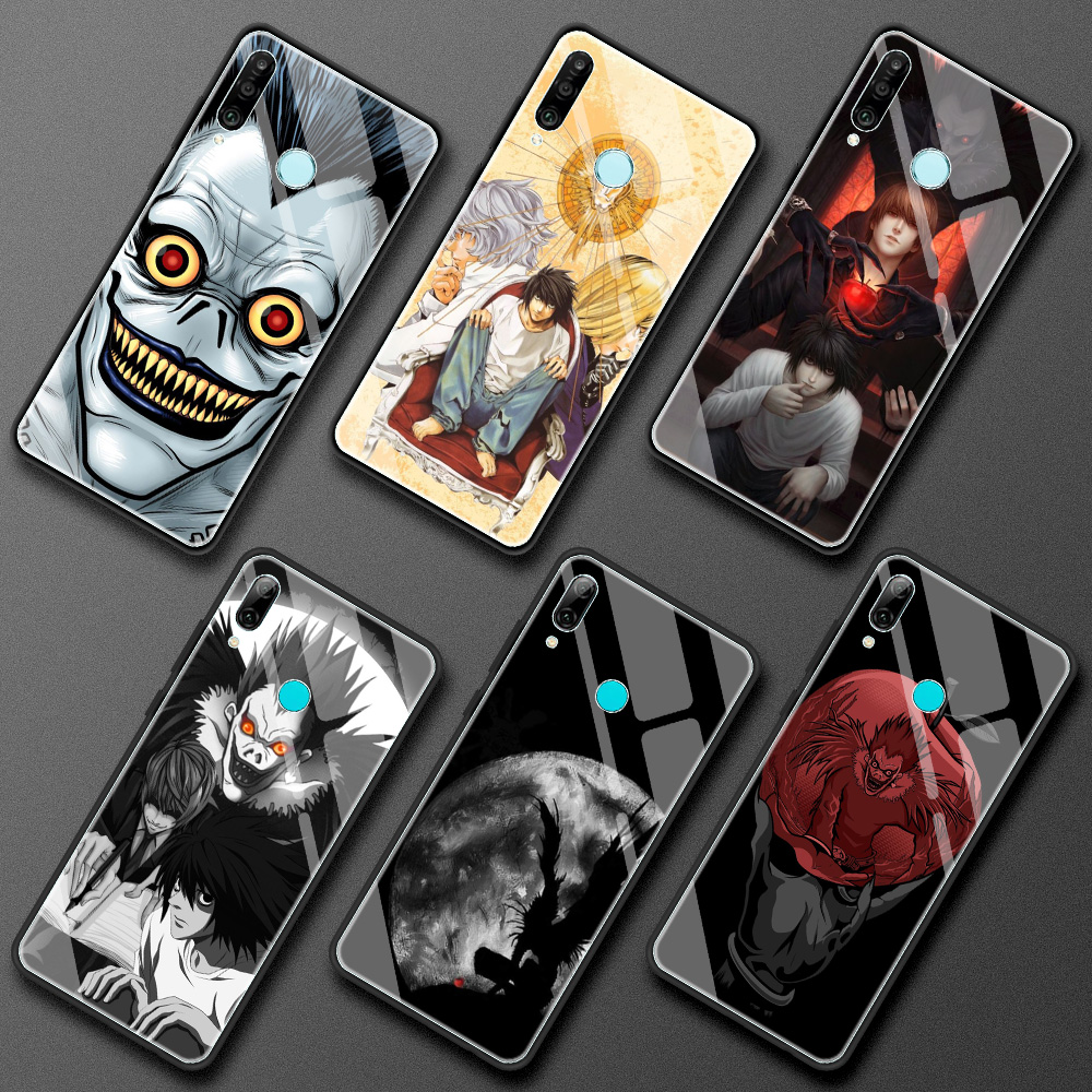 Rem And Misa Anime DN Death Note Painted Glass Case for Huawei P30 P20 Lite P40 Pro P Smart Z Y7 2019 Honor 8X Tempered Phone Cover Shell Rem And Misa Anime DN Death Note Painted Glass Case for Huawei P30 P20 Lite P40 Pro P Smart Z Y7 2019 Honor 8X Tempered Phone Cover Shell