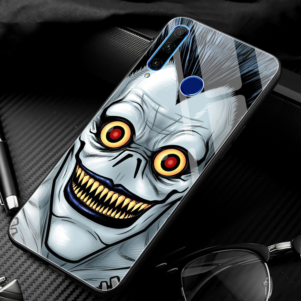 Rem And Misa Anime DN Death Note Painted Glass Case for Huawei P30 P20 Lite P40 Pro P Smart Z Y7 2019 Honor 8X Tempered Phone Cover Shell Rem And Misa Anime DN Death Note Painted Glass Case for Huawei P30 P20 Lite P40 Pro P Smart Z Y7 2019 Honor 8X Tempered Phone Cover Shell