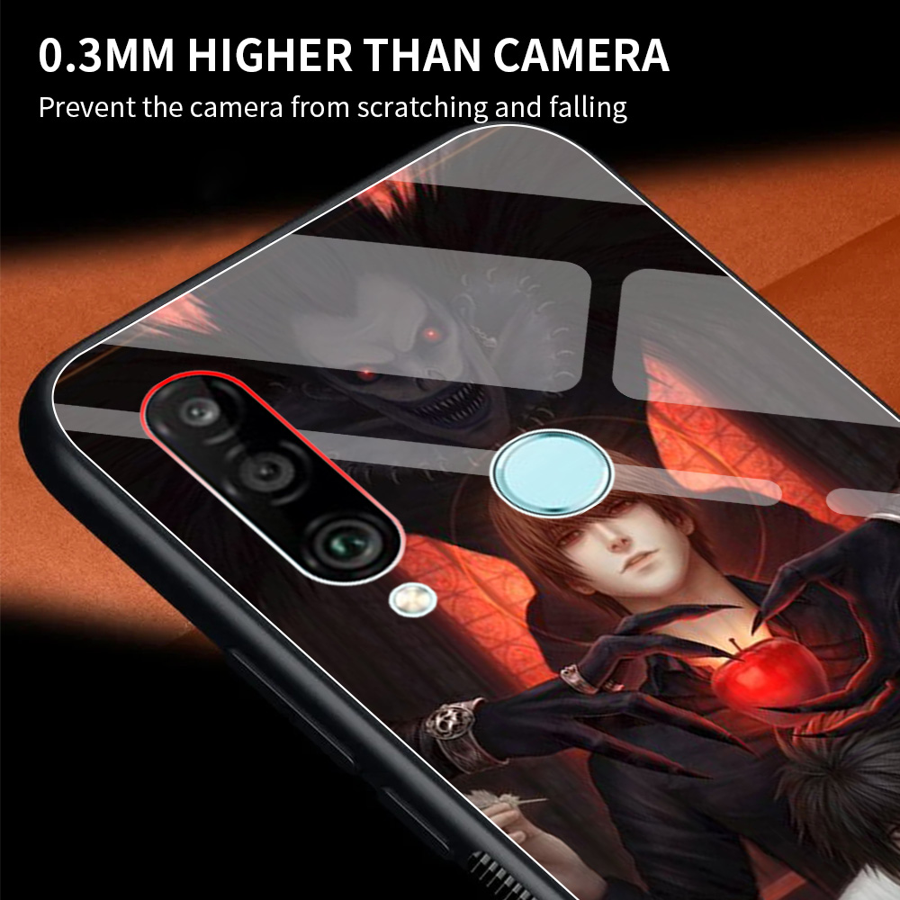 Rem And Misa Anime DN Death Note Painted Glass Case for Huawei P30 P20 Lite P40 Pro P Smart Z Y7 2019 Honor 8X Tempered Phone Cover Shell Rem And Misa Anime DN Death Note Painted Glass Case for Huawei P30 P20 Lite P40 Pro P Smart Z Y7 2019 Honor 8X Tempered Phone Cover Shell