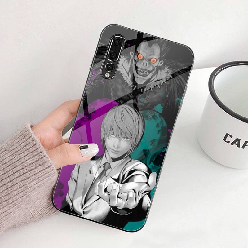 Rem and Misa Anime DN Death Note L·Lawliet Phone Case Tempered Glass For Huawei P30 P20 P10 lite honor 7A 8X 9 10 mate 20 Pro Rem and Misa Anime DN Death Note L·Lawliet Phone Case Tempered Glass For Huawei P30 P20 P10 lite honor 7A 8X 9 10 mate 20 Pro
