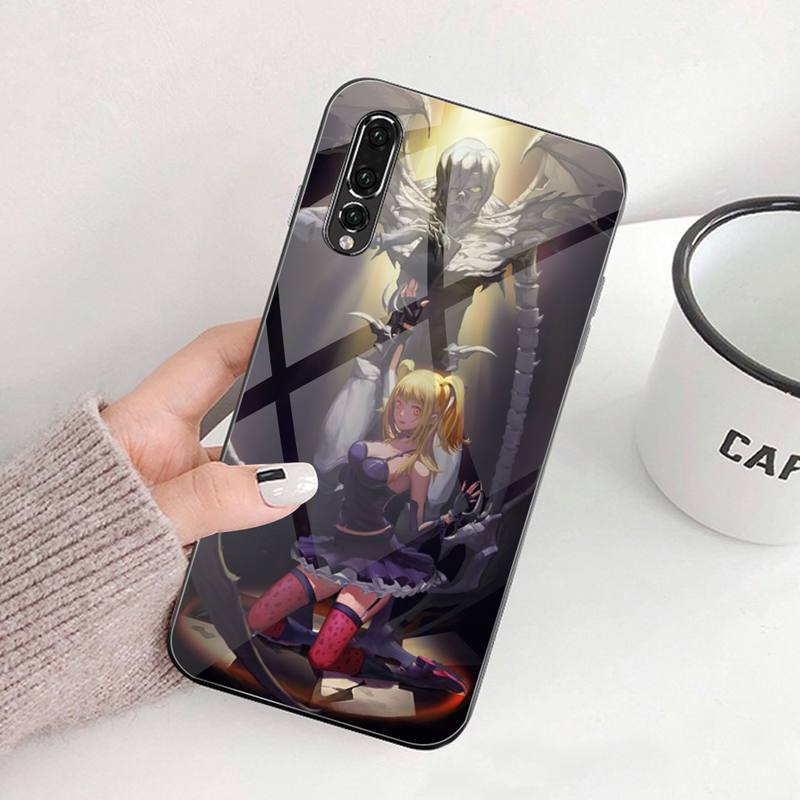 Rem and Misa Anime DN Death Note L·Lawliet Phone Case Tempered Glass For Huawei P30 P20 P10 lite honor 7A 8X 9 10 mate 20 Pro Rem and Misa Anime DN Death Note L·Lawliet Phone Case Tempered Glass For Huawei P30 P20 P10 lite honor 7A 8X 9 10 mate 20 Pro