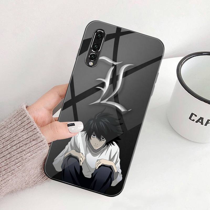 Rem and Misa Anime DN Death Note L·Lawliet Phone Case Tempered Glass For Huawei P30 P20 P10 lite honor 7A 8X 9 10 mate 20 Pro Rem and Misa Anime DN Death Note L·Lawliet Phone Case Tempered Glass For Huawei P30 P20 P10 lite honor 7A 8X 9 10 mate 20 Pro