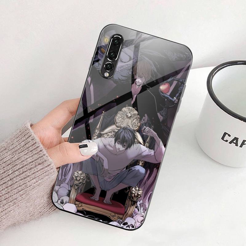 Rem and Misa Anime DN Death Note L·Lawliet Phone Case Tempered Glass For Huawei P30 P20 P10 lite honor 7A 8X 9 10 mate 20 Pro Rem and Misa Anime DN Death Note L·Lawliet Phone Case Tempered Glass For Huawei P30 P20 P10 lite honor 7A 8X 9 10 mate 20 Pro