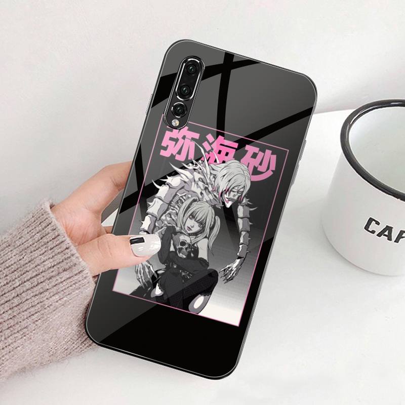 Rem and Misa Anime DN Death Note L·Lawliet Phone Case Tempered Glass For Huawei P30 P20 P10 lite honor 7A 8X 9 10 mate 20 Pro Rem and Misa Anime DN Death Note L·Lawliet Phone Case Tempered Glass For Huawei P30 P20 P10 lite honor 7A 8X 9 10 mate 20 Pro