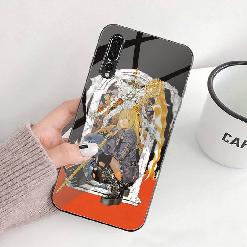 Rem and Misa Anime DN Death Note L·Lawliet Phone Case Tempered Glass For Huawei P30 P20 P10 lite honor 7A 8X 9 10 mate 20 Pro Rem and Misa Anime DN Death Note L·Lawliet Phone Case Tempered Glass For Huawei P30 P20 P10 lite honor 7A 8X 9 10 mate 20 Pro