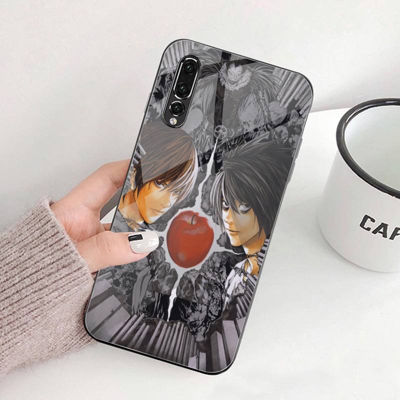 Rem and Misa Anime DN Death Note L·Lawliet Phone Case Tempered Glass For Huawei P30 P20 P10 lite honor 7A 8X 9 10 mate 20 Pro Rem and Misa Anime DN Death Note L·Lawliet Phone Case Tempered Glass For Huawei P30 P20 P10 lite honor 7A 8X 9 10 mate 20 Pro