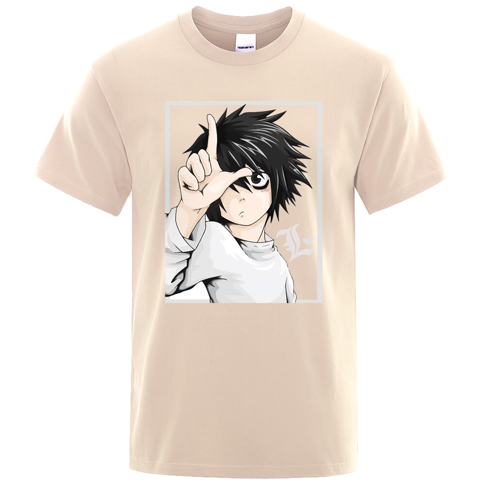 Anime DN Death Note Short Sleeve Harajuku T-Shirt Anime DN Death Note Short Sleeve Harajuku T-Shirt