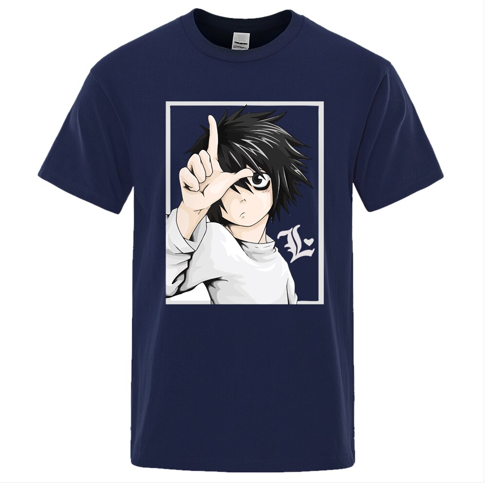 Anime DN Death Note Short Sleeve Harajuku T-Shirt Anime DN Death Note Short Sleeve Harajuku T-Shirt