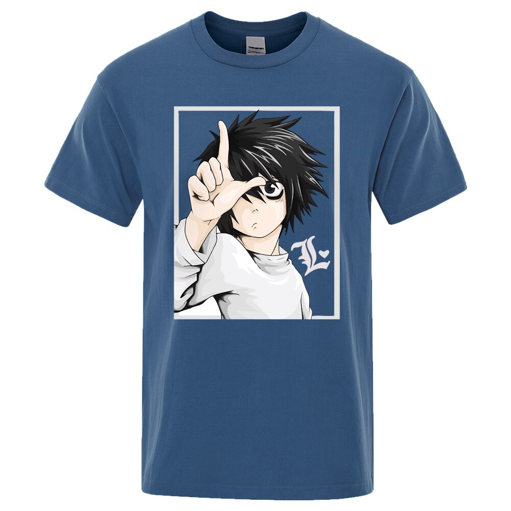 Anime DN Death Note Short Sleeve Harajuku T-Shirt Anime DN Death Note Short Sleeve Harajuku T-Shirt