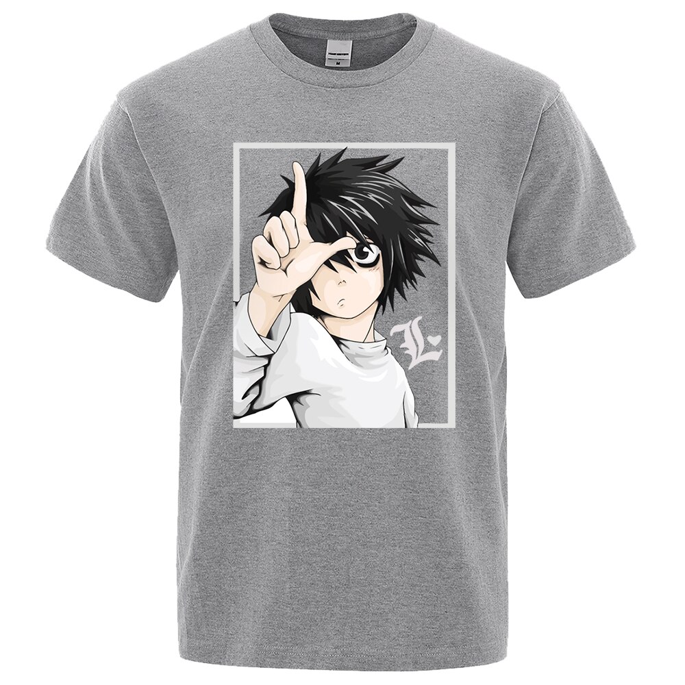 Anime DN Death Note Short Sleeve Harajuku T-Shirt Anime DN Death Note Short Sleeve Harajuku T-Shirt