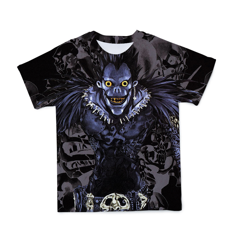 Anime DN Death Note 3D Printing Casual T-Shirt Anime DN Death Note 3D Printing Casual T-Shirt