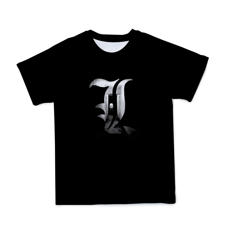 Anime DN Death Note 3D Printing Casual T-Shirt Anime DN Death Note 3D Printing Casual T-Shirt