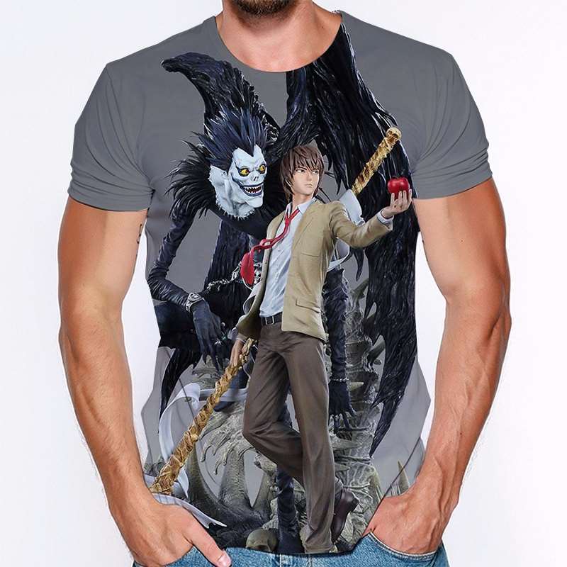 Anime DN Death Note 3D Print Casual T-Shirt
