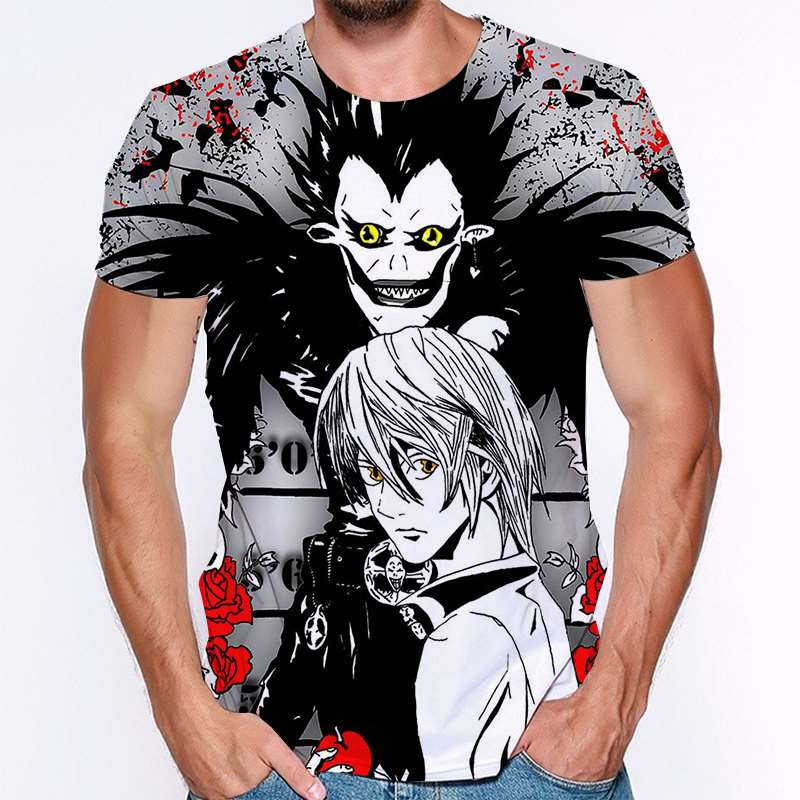 Anime DN Death Note 3D Print Casual T-Shirt