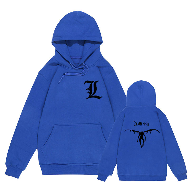 Harajuku Anime DN Death Note Autumn Winter Unisex Hoodies Japanese Printed Men's Hoodie Streetwear Casual Sweatshirts Harajuku Anime DN Death Note Autumn Winter Unisex Hoodies Japanese Printed Men's Hoodie Streetwear Casual Sweatshirts