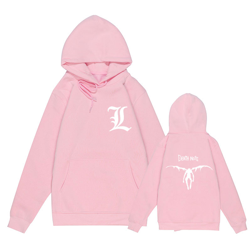 Harajuku Anime DN Death Note Autumn Winter Unisex Hoodies Japanese Printed Men's Hoodie Streetwear Casual Sweatshirts Harajuku Anime DN Death Note Autumn Winter Unisex Hoodies Japanese Printed Men's Hoodie Streetwear Casual Sweatshirts