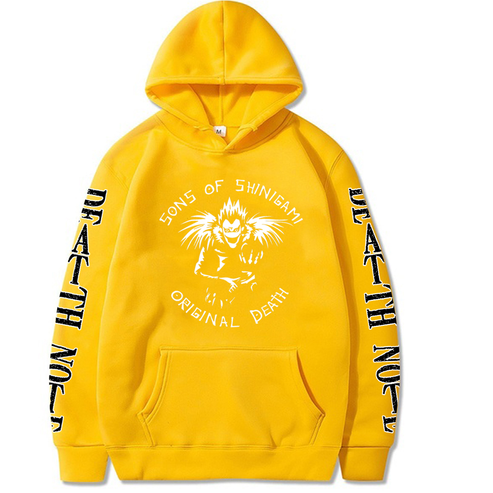Anime DN Death Note Hoodies Men's Casual Fashion Sweatshirts Japan Hoodie Streetwear Male Anime DN Death Note Hoodies Men's Casual Fashion Sweatshirts Japan Hoodie Streetwear Male