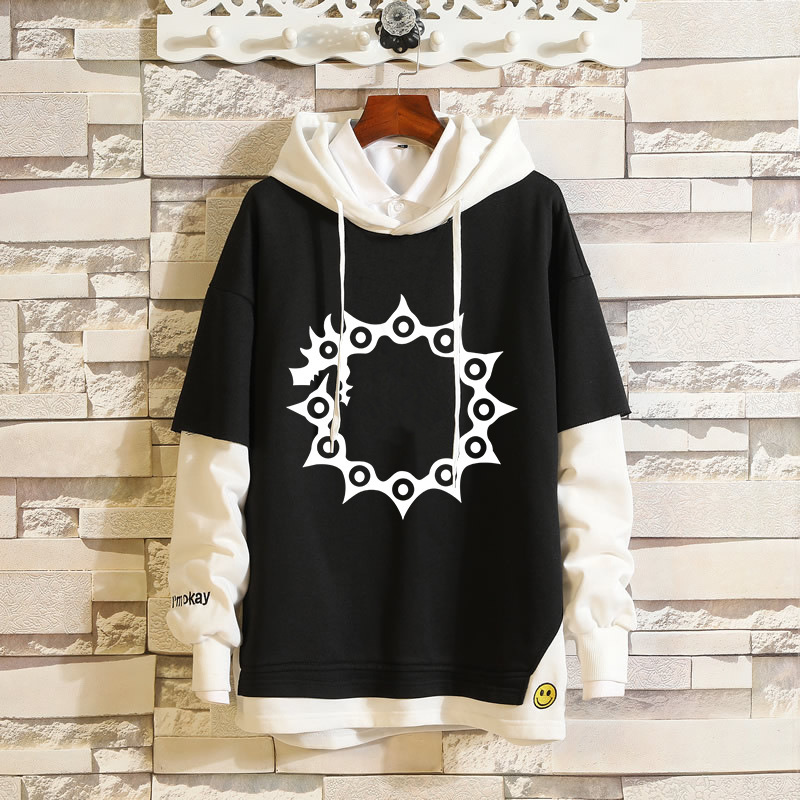 Anime DN Death Note Cosplay Sweatshirts Meliodas Hoodies 3D Men Women Yagami Light Hoodie Clothing Fake Hip Hop Two Piece