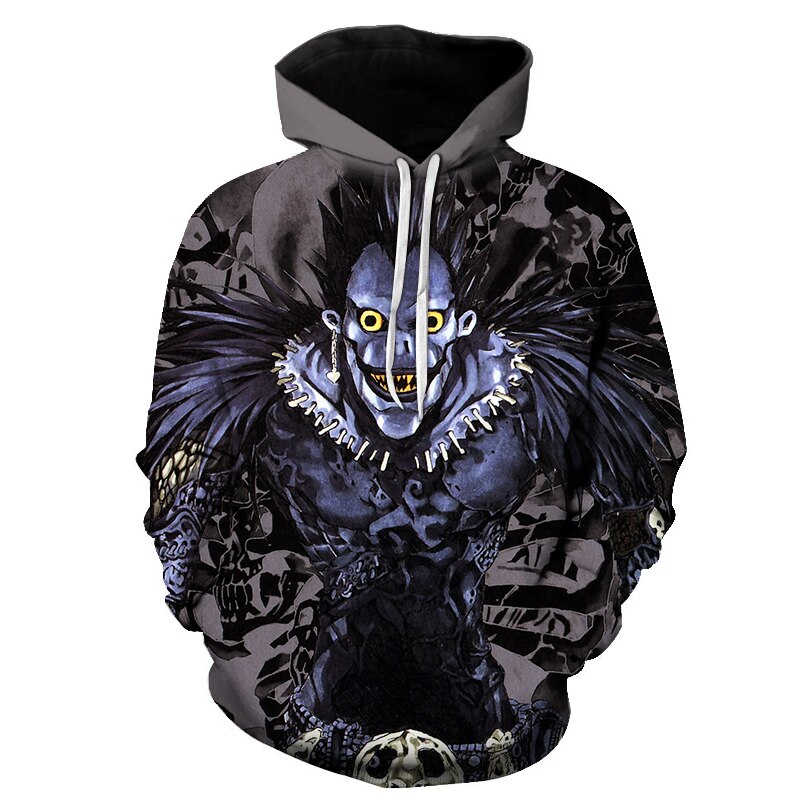 Anime DN Death Note Hoodies Hooded Sweatshirt Men Women Cosplay Sports Pullover Hoodie Spring Fashion Hip Hop Top Male Anime DN Death Note Hoodies Hooded Sweatshirt Men Women Cosplay Sports Pullover Hoodie Spring Fashion Hip Hop Top Male
