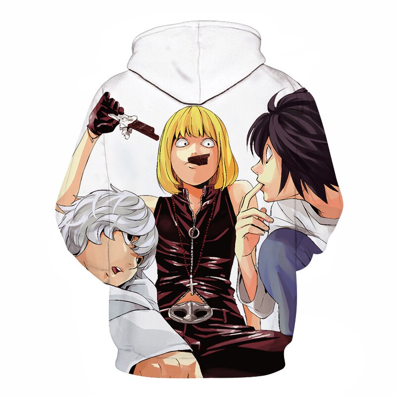 Anime DN Death Note Hoodies Hooded Sweatshirt Men Women Cosplay Sports Pullover Hoodie Spring Fashion Hip Hop Top Male Anime DN Death Note Hoodies Hooded Sweatshirt Men Women Cosplay Sports Pullover Hoodie Spring Fashion Hip Hop Top Male