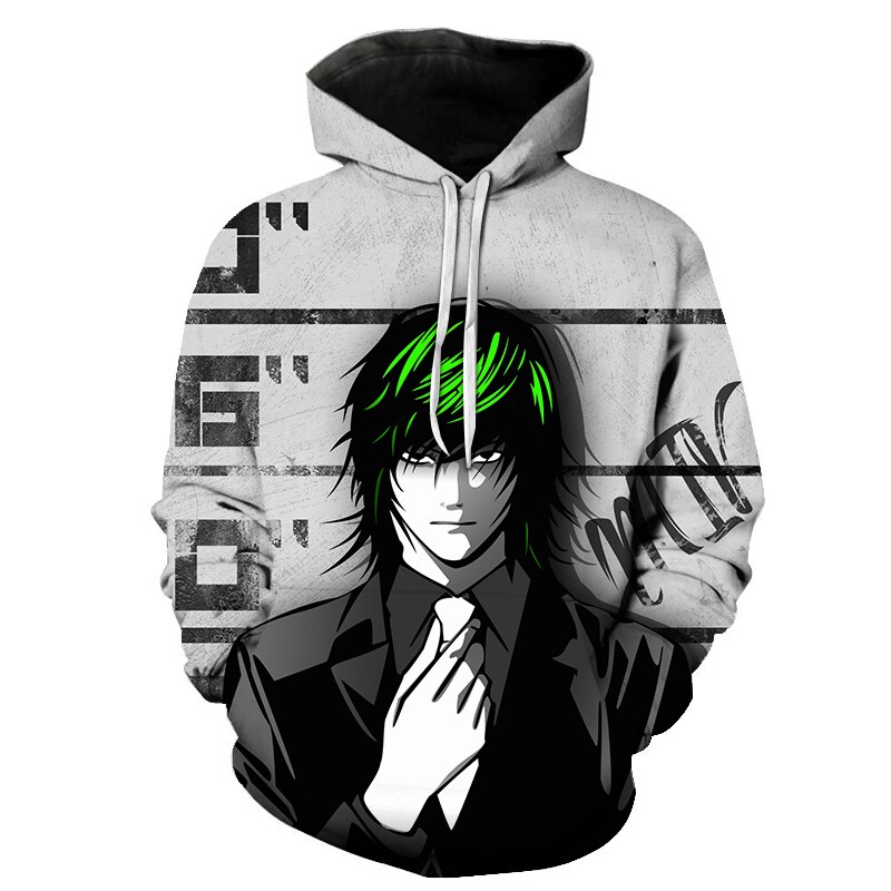 Anime DN Death Note Hoodies Hooded Sweatshirt Men Women Cosplay Sports Pullover Hoodie Spring Fashion Hip Hop Top Male Anime DN Death Note Hoodies Hooded Sweatshirt Men Women Cosplay Sports Pullover Hoodie Spring Fashion Hip Hop Top Male