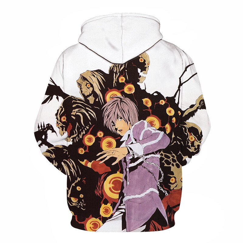Anime DN Death Note Hoodies Hooded Sweatshirt Men Women Cosplay Sports Pullover Hoodie Spring Fashion Hip Hop Top Male Anime DN Death Note Hoodies Hooded Sweatshirt Men Women Cosplay Sports Pullover Hoodie Spring Fashion Hip Hop Top Male