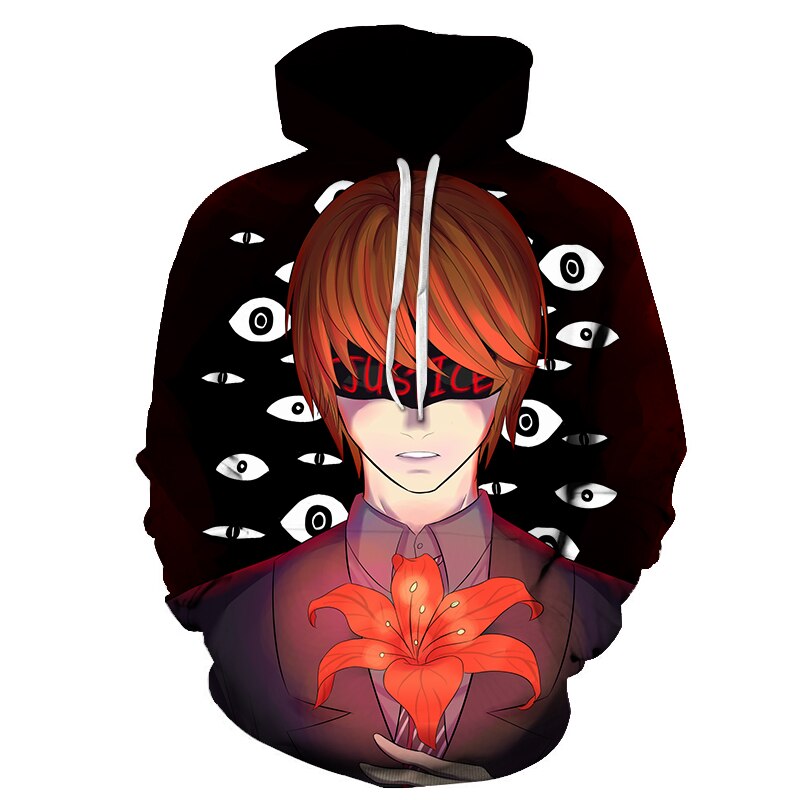 Anime DN Death Note Hoodies Hooded Sweatshirt Men Women Cosplay Sports Pullover Hoodie Spring Fashion Hip Hop Top Male Anime DN Death Note Hoodies Hooded Sweatshirt Men Women Cosplay Sports Pullover Hoodie Spring Fashion Hip Hop Top Male