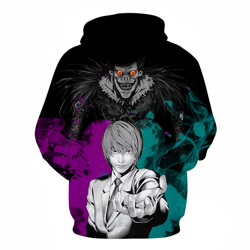 Anime DN Death Note Hoodies Hooded Sweatshirt Men Women Cosplay Sports Pullover Hoodie Spring Fashion Hip Hop Top Male Anime DN Death Note Hoodies Hooded Sweatshirt Men Women Cosplay Sports Pullover Hoodie Spring Fashion Hip Hop Top Male