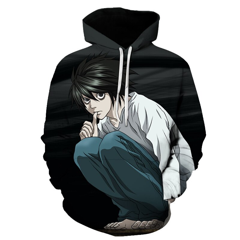 Anime DN Death Note Hoodies Hooded Sweatshirt Men Women Cosplay Sports Pullover Hoodie Spring Fashion Hip Hop Top Male Anime DN Death Note Hoodies Hooded Sweatshirt Men Women Cosplay Sports Pullover Hoodie Spring Fashion Hip Hop Top Male