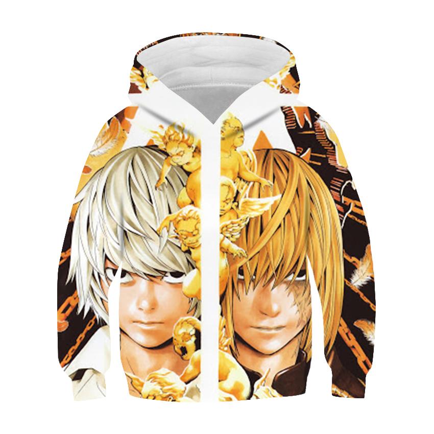 Anime DN Death Note Letter Printed 3D kid Hoodies Harajuku Hip Hop Streetwear Men Women Hooded Sweatshirt Pullover Hoodie Tops Anime DN Death Note Letter Printed 3D kid Hoodies Harajuku Hip Hop Streetwear Men Women Hooded Sweatshirt Pullover Hoodie Tops