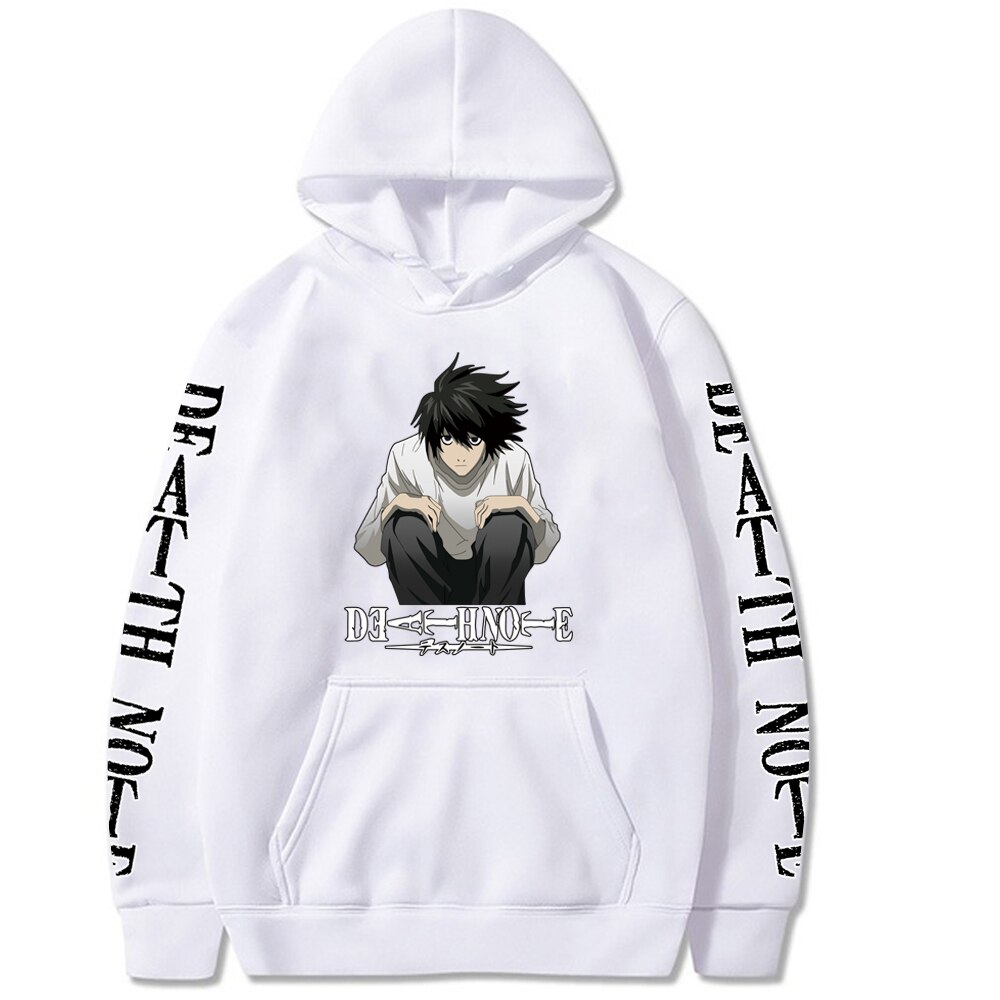 Men Hoodies Anime DN Death Note Men Pullovers Hoodies Sweatshirts Print Hoody Streetwear Tops Men Hoodies Anime DN Death Note Men Pullovers Hoodies Sweatshirts Print Hoody Streetwear Tops