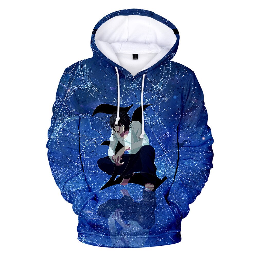Hoodie Anime DN Death Note Solid Color Letter Print Hoodies Harajuku Streetwear Sweatshirt Boys/girls Pullover Anime DN Death Note Hoodie3D Hoodie Anime DN Death Note Solid Color Letter Print Hoodies Harajuku Streetwear Sweatshirt Boys/girls Pullover Anime DN Death Note Hoodie3D