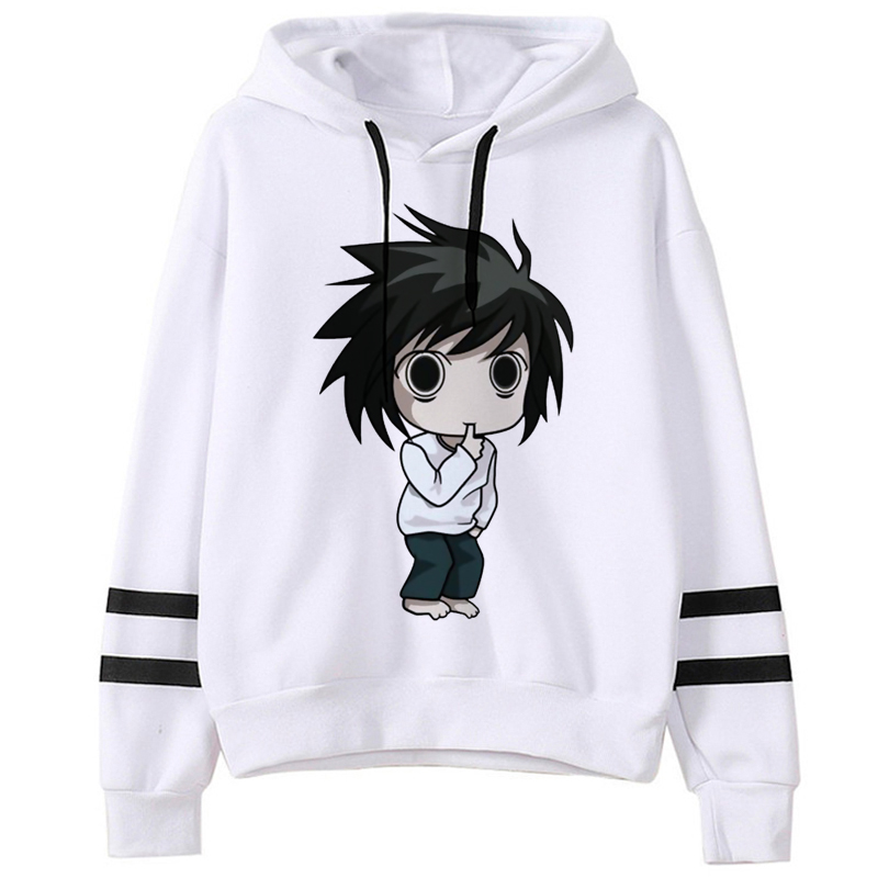 Anime DN Death Note Seven Deadly Sins Fullmetal Alchemist the Promise Neverland hoodies male y2k aesthetic anime sweatshirts streetwear