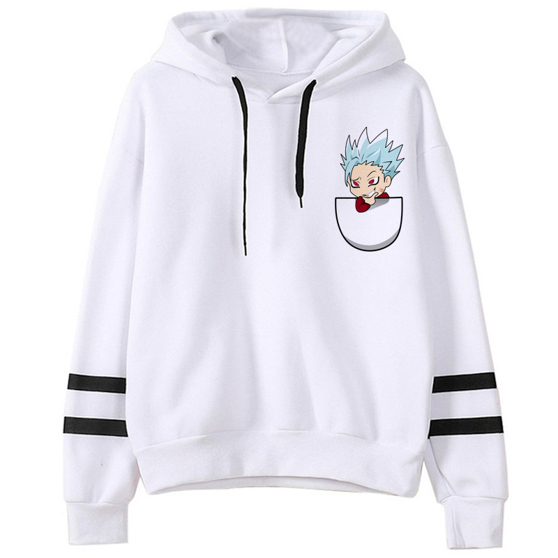 Anime DN Death Note Seven Deadly Sins Fullmetal Alchemist the Promise Neverland hoodies male y2k aesthetic anime sweatshirts streetwear