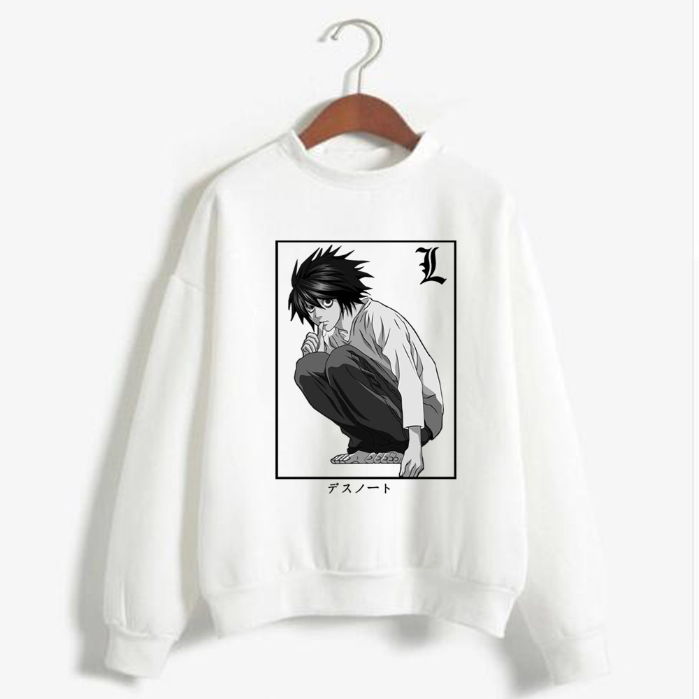 2021 Winter Clothes Women Tops Anime DN Death Note Hoodie Autumn Long Sleeve Hoodies Pullover Sweatshirt 2021 Winter Clothes Women Tops Anime DN Death Note Hoodie Autumn Long Sleeve Hoodies Pullover Sweatshirt