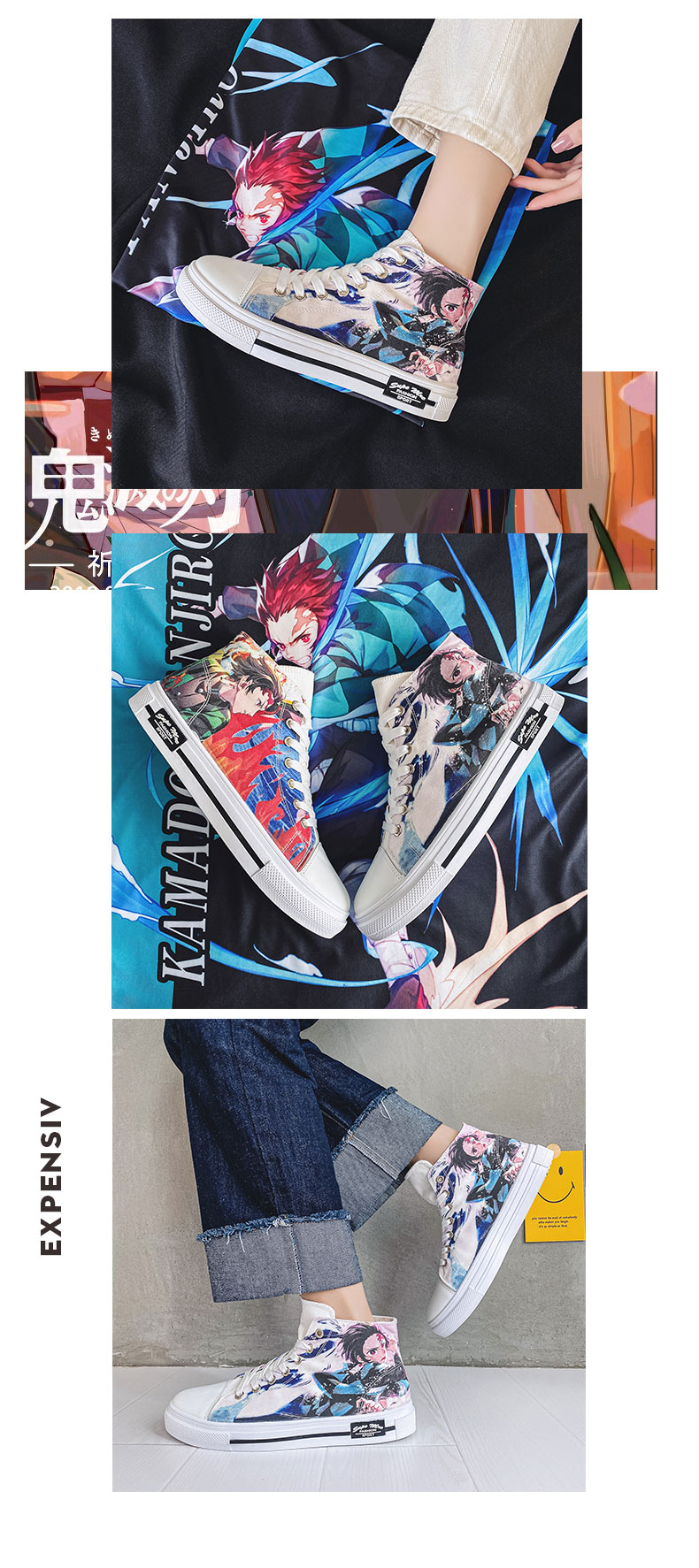 Classic Mens Shoes Casual Hip Hop Fashion Clunky Sneakers for Men Casual Shoes Mens Vulcanize Shoes High Top Big Size45 46