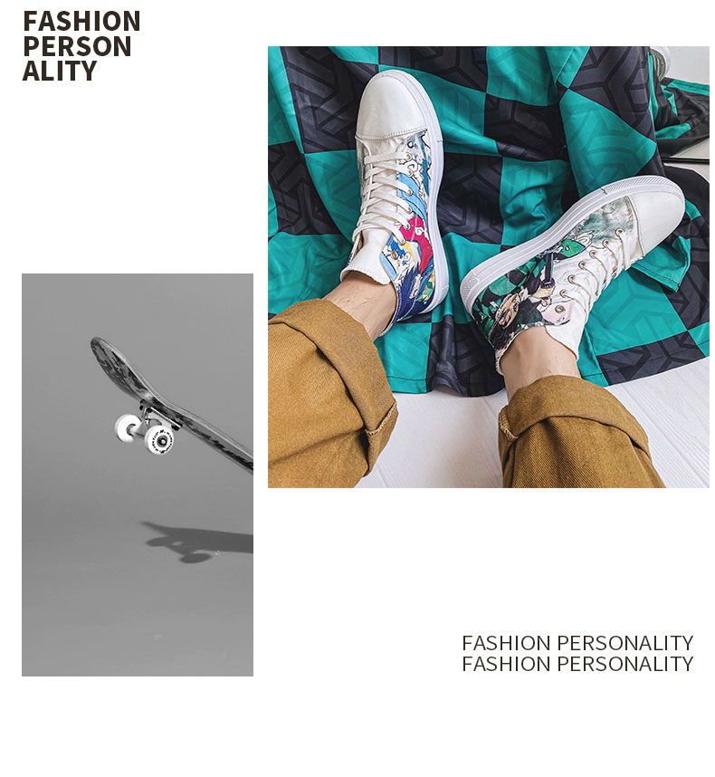 Classic Mens Shoes Casual Hip Hop Fashion Clunky Sneakers for Men Casual Shoes Mens Vulcanize Shoes High Top Big Size45 46