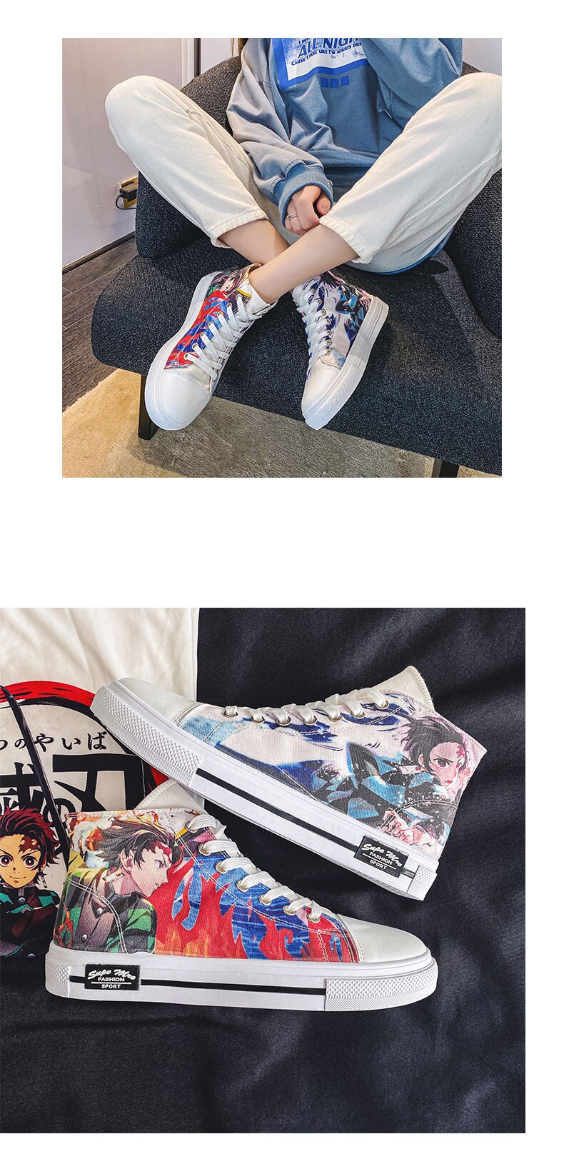 Classic Mens Shoes Casual Hip Hop Fashion Clunky Sneakers for Men Casual Shoes Mens Vulcanize Shoes High Top Big Size45 46