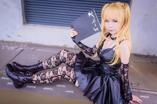 Anime DN Death Note Misa Amane Imitation Leather Dress Sexy Uniform Cosplay Costumes full set gift necklace 11 Anime DN Death Note Misa Amane Imitation Leather Dress Sexy Uniform Cosplay Costumes full set gift necklace 11