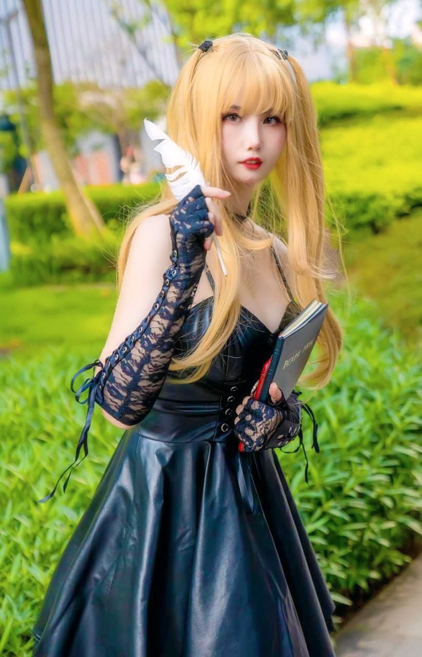 Anime DN Death Note Misa Amane Imitation Leather Dress Sexy Uniform Cosplay Costumes full set gift necklace 11 Anime DN Death Note Misa Amane Imitation Leather Dress Sexy Uniform Cosplay Costumes full set gift necklace 11