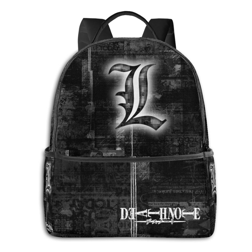 Large Backpack for Students Anime DN Death Note Schoolbags New Mochila for Boys Girls Daily Use Book Bags Teenagers Travel Mochilas
