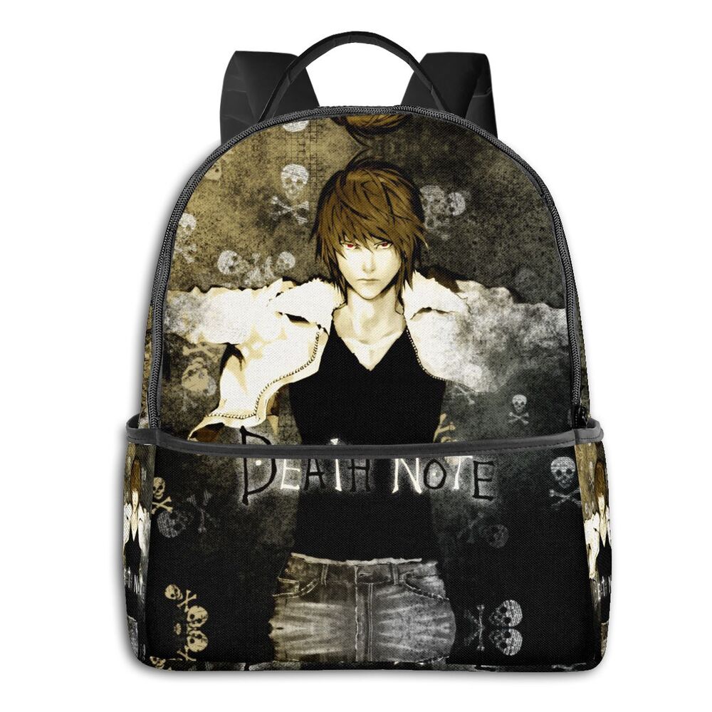 Large Backpack for Students Anime DN Death Note Schoolbags New Mochila for Boys Girls Daily Use Book Bags Teenagers Travel Mochilas