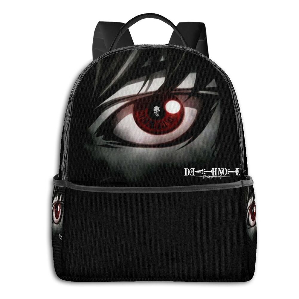 Large Backpack for Students Anime DN Death Note Schoolbags New Mochila for Boys Girls Daily Use Book Bags Teenagers Travel Mochilas