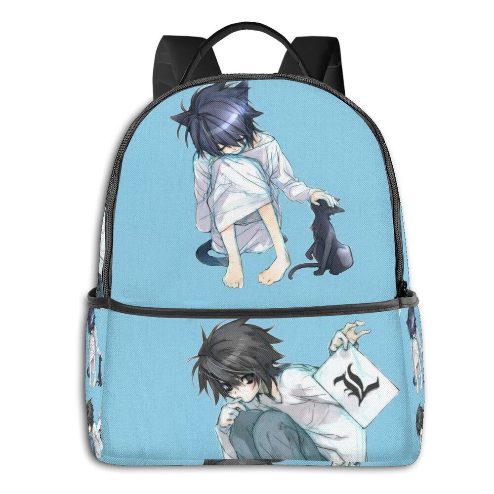 Large Backpack for Students Anime DN Death Note Schoolbags New Mochila for Boys Girls Daily Use Book Bags Teenagers Travel Mochilas