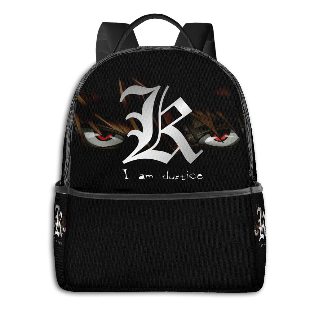 Large Backpack for Students Anime DN Death Note Schoolbags New Mochila for Boys Girls Daily Use Book Bags Teenagers Travel Mochilas