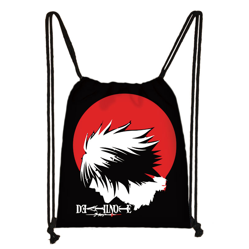 Anime DN Death Note Shinigami Ryuk Backpack Women Travel Bags Girls Daypack Japanese Manga Light Yagami L Drawstring Bag Bookbag Anime DN Death Note Shinigami Ryuk Backpack Women Travel Bags Girls Daypack Japanese Manga Light Yagami L Drawstring Bag Bookbag